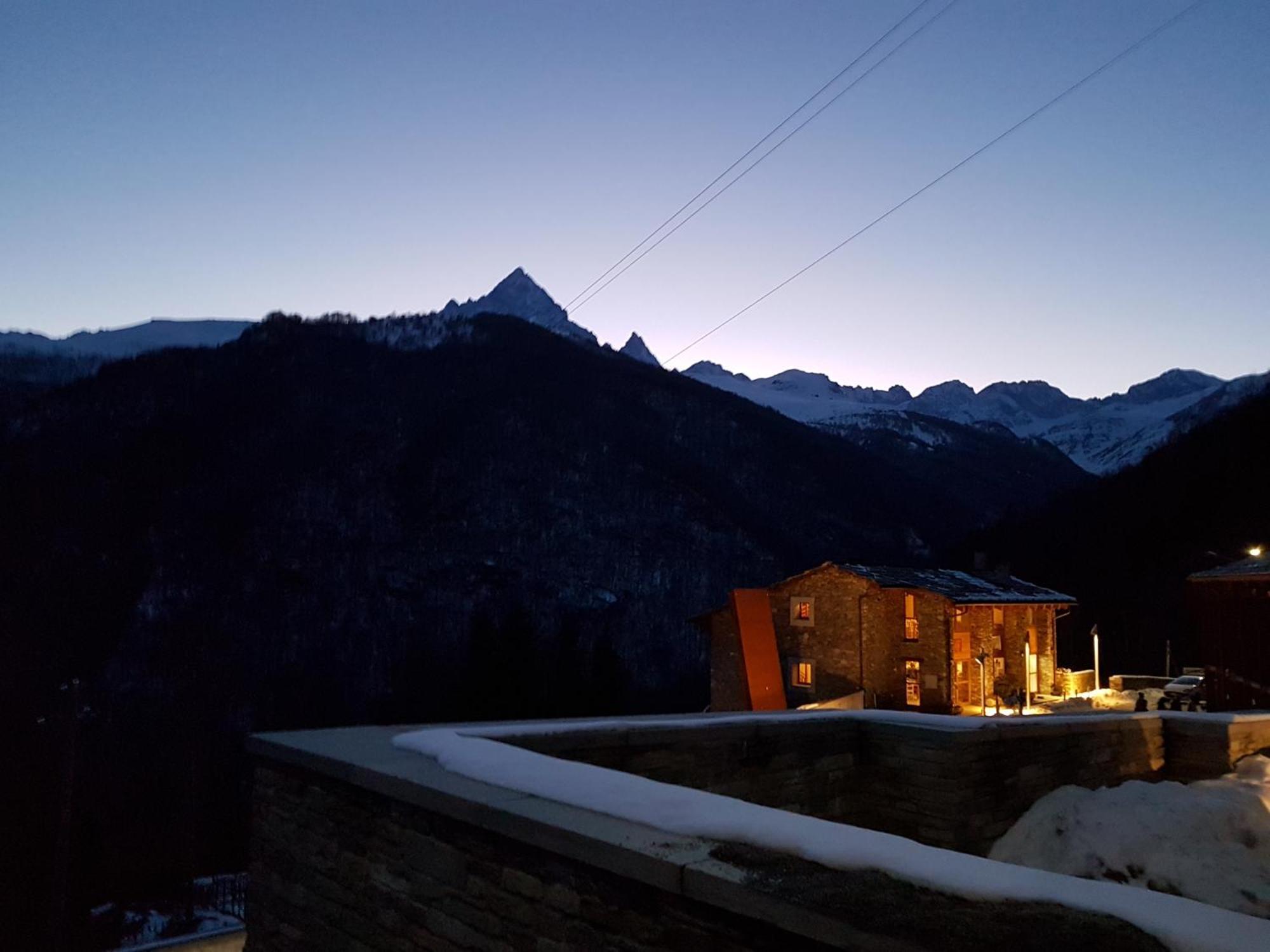 Rifugio Galaberna Hotel Ostana Luaran gambar